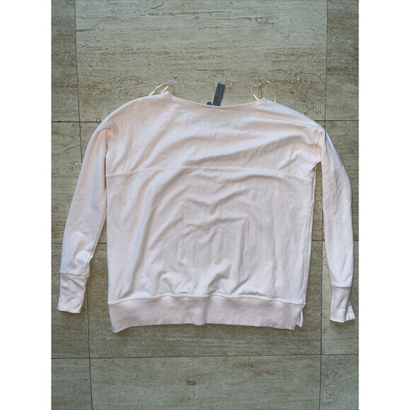 SWEATY BETTY Harmonise Pink Luxe Italian Fleece Sweatshirt Pullover Sz XXS - Picture 3 of 3